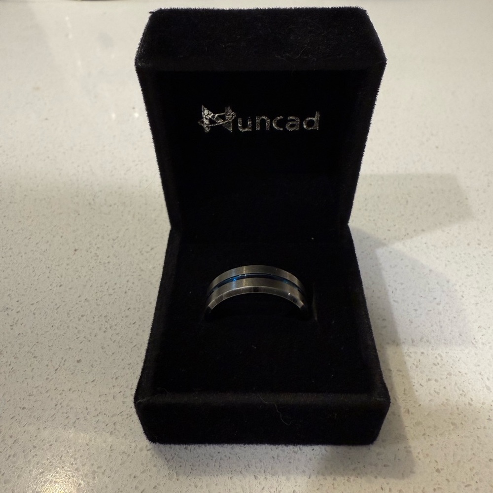 Nuncad Blue Wedding Ring